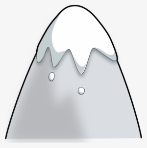 Kliponius Mountain In A Cartoon Style Clip Art At Clker - Cartoon Mountain