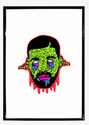 Zombie Drake A3 Print $24 - Calcomanias Png