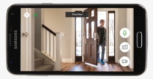 Android Phone Video Residential Front Door - Honeywell Lyric C2 Network Camera - 1080p - Day/night