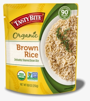 Brown Rice - Tasty Bite Organic Basmati Rice Pouch