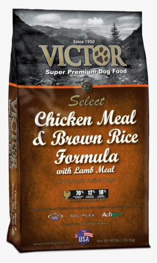 Chicken Meal & Brown Rice Formula - Victor Lamb And Brown Rice Dog Food