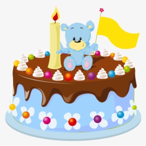Ani - Birthday Cake Cartoon Png