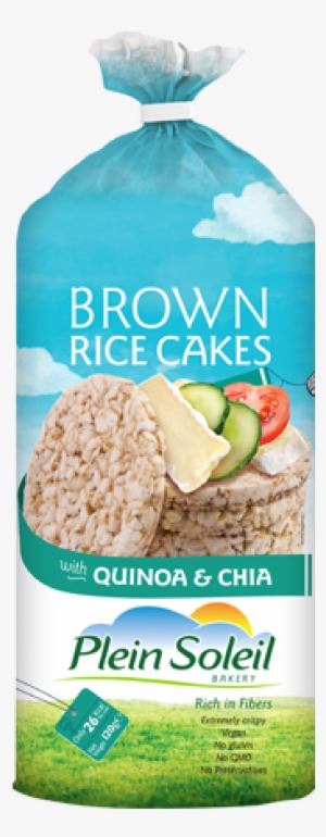 Brown Rice Cakes With Quinoa & Chia - Plein Soleil Rice Cake