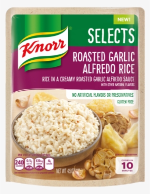 Knorr Selects Rice, Roasted Garlic Alfredo - 5.9 Oz