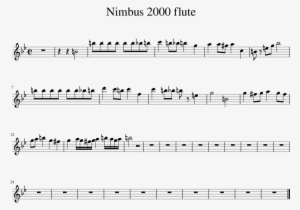 Nimbus 2000 Flute Sheet Music 1 Of 1 Pages - We Are Number One Sheet Music Easy