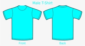Plain Aqua Blue T Shirt