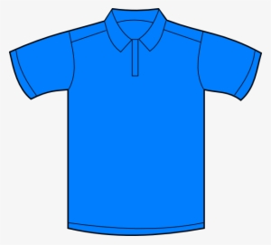 Blue Polo Shirt Clipart