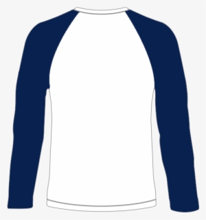 Unisex White & Blue Baseball Shirt - Shirt