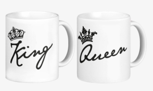 King & Queen Couple Mugs - Coffee Cup