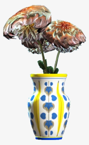 New Floral Vaulted Vase - Fallout 4 Vase