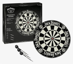 Jack Daniel's Premium Bristle Dartboard - Dart Game Board