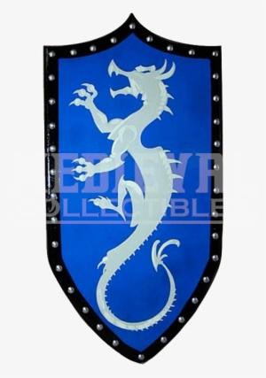 Medieval Shield Design Dragon