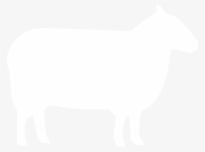 Black Sheep White Goat Clip Art - Sheep White Silhouette Transparent