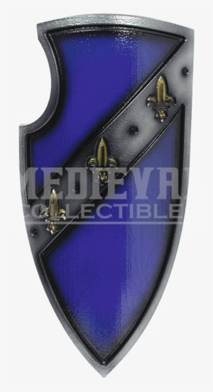Blue Medieval Gralsritter Larp Shield - Medieval Shields