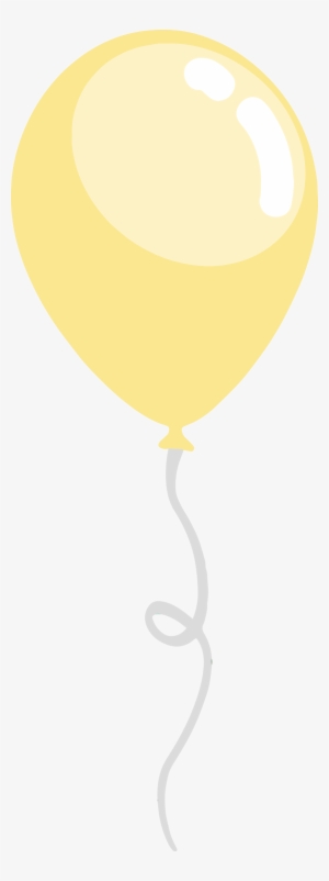 Balloon - Yellow Balloon Png Transparent
