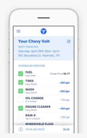 Yoshi Proudly Pumps Synergy Fuel From Exxon And Mobil - Mobile Phone