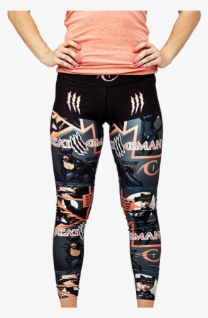 Catwoman Legging Peach/grey - Design