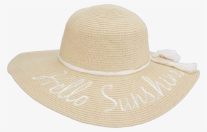 Sassy Sayings Tassel Sun Hat