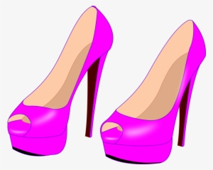 High-heeled Shoe Stiletto Heel Court Shoe - Desenho De Sapato De Salto Vermelho