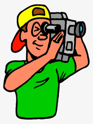 Camera Man - Cinematography Clip Art Png