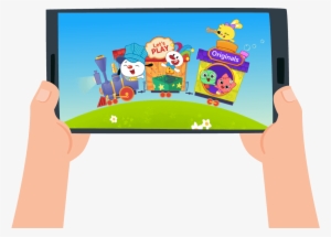 App With Games And Activities That Nurture Your Child - Play Tablet Png Cartoon