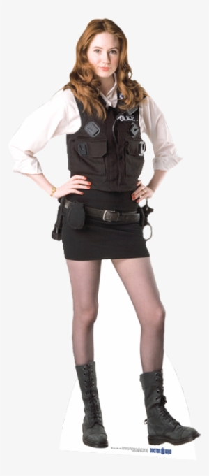 How Funny, They Changed Her Outfit Before Airing To - Doctor Who Amy Pond Police