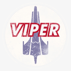 Battlestar Galactica War Torn Viper Logo Youth T Shirt - Label
