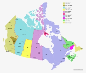 Canada Time Zone Map Full Size 12 Printable Maps - Map Of Canada