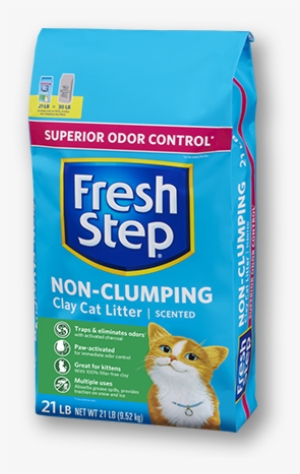 Non-clumping Clay Litter 21lb - Fresh Step Cat Litter