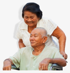 asian elderly couple - elderly asians png transparent