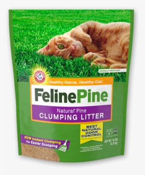 Feline Pine Natural Pine Scoop-able Clumping Cat Litter - Feline Pine Natural Cat Litter - 20lbs