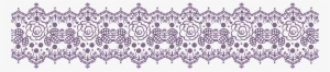Purple Lace Free Illustration - Circle
