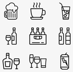 Drinks And Beverage - Food Truck Icon Free
