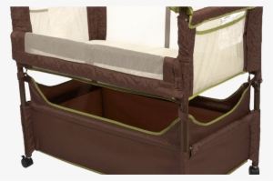 34 Baby Cot Attaches To Bed, Baby Crib Attached To - Arm S Reach Concepts Clear-vue Co-sleeper, Cocoa/fern