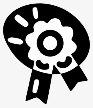 Vector Illustration Of Prize Ribbon First Place Ribbon
