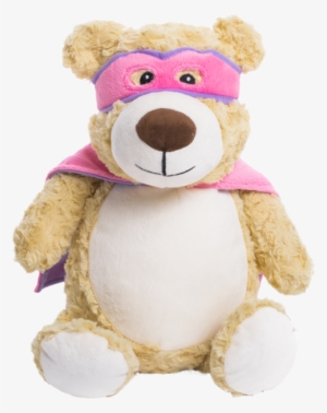 Personalized Stuffed Animal - Cubbies Pink Hero Bear