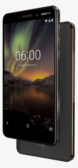Thenewnokia6 Hero Phone Optimised - Nokia 6.1 Png