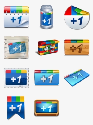 Google Plus Icon Pack By Iconshock - Google 1