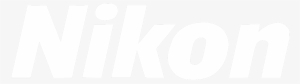 Nikon Clipart Vector - Nikon Logo White Png
