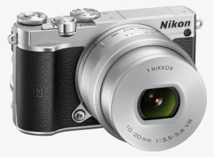 Nikon 1 J5 Digital Camera Silver W/ 10 30mm & 30 110mm - Nikon J5 Silver