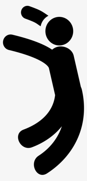 Man Jumping Up - Icon