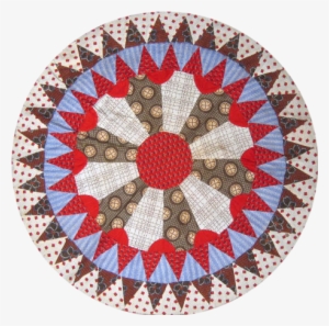 Quilt-circle - Blue
