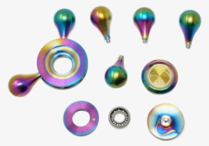 Rainbow Fidget Spinner Objects - Fidget Spinner