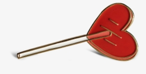 Heart Lolli Pin - Personal Identification Number