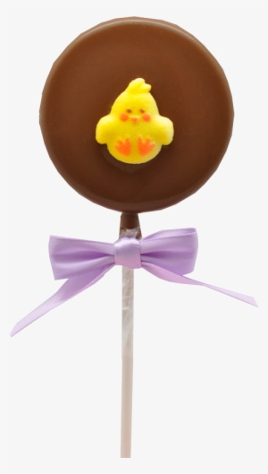 Easter Round Decorated Sucker - Easter