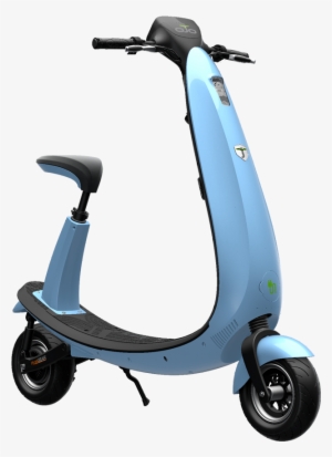 Sky Blue Ojo Electric Scooter Smart Bluetooth Enabled - Ojo Commuter Scooter