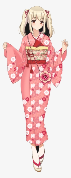Hikaru Kimono-0 - Anime Girl Kimono Png