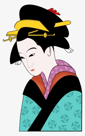 This Free Icons Png Design Of Woman In Kimono Simpler
