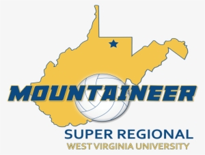 The West Virginia Mountaineer Super Regionals Is A - Graphic Design