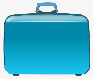 Blue Suitcase Svg Clip Arts 600 X 501 Px